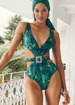 Aqua Blu Hummingbird Daniela Swimsuit