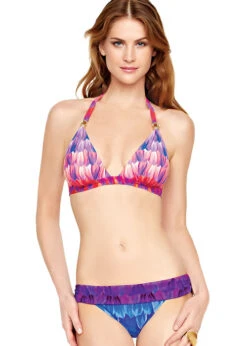 Fashion Swimwear Store 3 Gottex Cosmic Petals Underwired Triangle Bikini