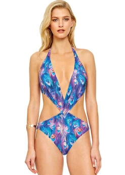 Gottex Dream Catcher Cut Out Swimsuit -Fashion Swimwear Store gx Gottex Dream Catcher Cut Out Swimsuit 2
