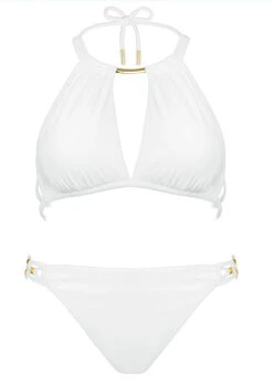 Fashion Swimwear Store -Fashion Swimwear Store mm Maryan Melhorn Glam Bikini White 2