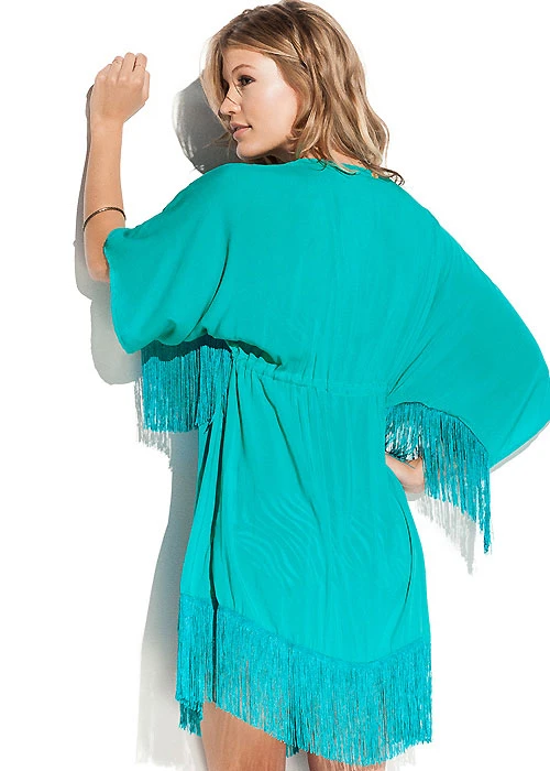 Phax Colour Mix Fringe Cardigan 2 Phax Colour Mix Fringe Cardigan - Image 2