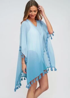 Fashion Swimwear Store -Fashion Swimwear Store pr Pia Rossini Cannes Cover Up Blue