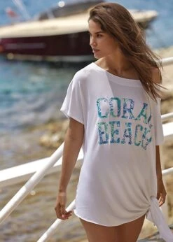 Fashion Swimwear Store -Fashion Swimwear Store ty Tessy Coral Ari Beach Shirt 2