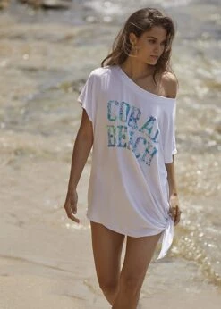 Fashion Swimwear Store 31 Tessy Coral Ari Beach Shirt